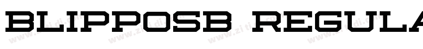 BlippoSB Regular字体转换